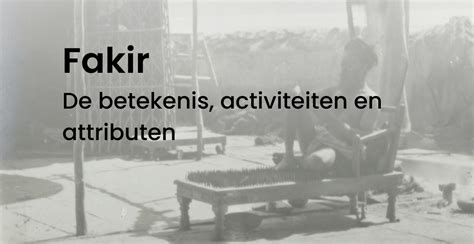 fakir betekenis.